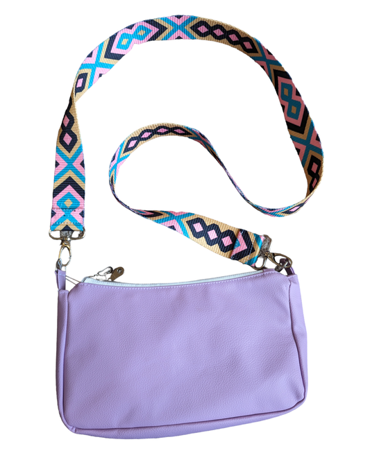 The Aries: Lavender Faux Leather